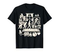 Daycare Provider Evolution Childcare Preschool Teacher T-Shirt