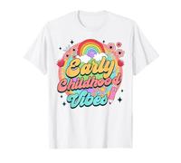 Daycare Teacher Daycare Provider Early Childhood Vibes T-Shirt