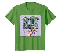 Daycare Teachers Nap Time Enforcer Funny Gift T-Shirt, Kids, Grass, 2 Years