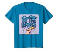 Daycare Teachers Nap Time Enforcer Funny Gift T-Shirt, Kids, Sapphire, 2 Years