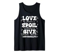 #DaycareLife Love Spoil Give Charity Cute Kids Design Tank Top