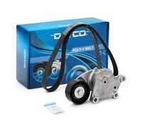 Multi-ribbed V-belt kit KPV334 DAYCO for PEUGEOT CITROËN