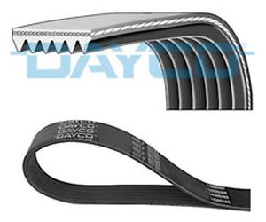 DAYCO V-RIBBED BELT 6 RIBS 1710mm AUXILIARY FAN DRIVE ALTERNATOR BELT 6PK1710