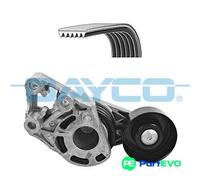 DAYCO V-RIBBED BELT SET KPV278 FOR AUDI SEAT SKODA VW