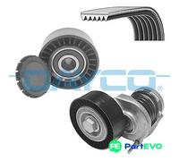 DAYCO V-RIBBED BELT SET KPV396 FOR AUDI