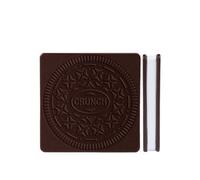 Daycraft Cookie Bookie Square Notebook, 12.5 Cm X 12.5.cms, Cream Cookie