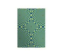 Daycraft Illusions 9mm A4 Lined Paper, Blue/green