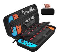 Daydayup Switch Case Compatible with Nintendo Switch/Switch OLED - Carrying Case with 20 Game Cartridges, Protective Hard Shell Travel Case Pouc