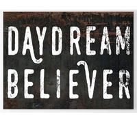 Daydream Believer Aluminum Weatherproof Metal Sign Wall Decor Housewarming Gift Wall Decor Poster Metal Sign 8X12 Inches