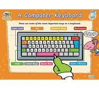 Daydream Education A Computer Keyboard | Early Years & Primary School Posters | Gloss Paper Measuring 485mm × 648mm (C1) | Children’s Learning for The Classroom | Education Charts