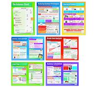 Accounting and Finance Classroom Posters - Set of 7 - EXTRA LARGE - A1 (850mm x 594mm) - Laminated - Business Studies Secondary School Wall Charts by Daydream Education.