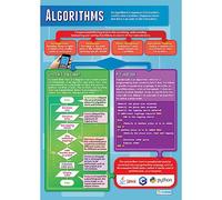 Daydream Education Algorithms | Computer Science Posters | Gloss Paper measuring 850mm x 594mm (A1) | STEM Posters for the Classroom | Education Charts