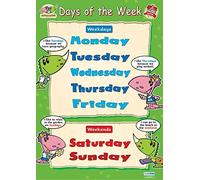Daydream Education Days of The W arly Years & Primary School Posters | Gloss Paper Measuring 485mm × 648mm (C1) | Children’s Learning for The Classroom | Education Charts