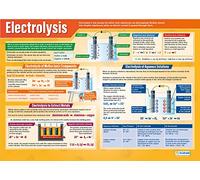 Daydream Education Electrolysis | Science Posters | Gloss Paper measuring 850mm x 594mm (A1) | Science Charts for the Classroom | Education Charts