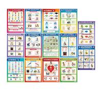 Daydream Education French Classroom Posters - Set of 14 - EXTRA LARGE - A1 (850mm x 594mm) - Gloss Paper - Modern Languages Secondary School Wall Charts