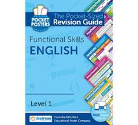 Daydream Education Functional Skills English Level 1 Revision Guide, Includes FREE Digital Versions with Interactive Quizzes - for 2026-2027 exams (Pocket Posters)