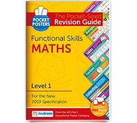 Daydream Education Functional Skills Maths (Level 1), The Pocket-Sized Maths Revision Guide, Level 1 Specification, FREE Digital Edition for Computers, Phones and Tablets! - for 2026-2027 exams