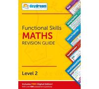 Daydream Education Functional Skills Maths, The Pocket-Sized Functional Skills Level 2 Maths Revision Guide, FREE Digital Edition for Computers, Phones and Tablets! - for 2026-2027 exams