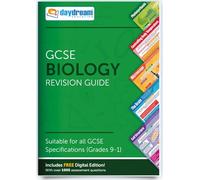 Daydream Education GCSE Biology, The Pocket-Sized Biology Revision Guide, FREE Digital Edition for Computers, Phones and Tablets with Over 1, 000 Assessment Questions! - for 2026-2027 exams