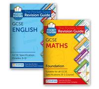 Daydream Education GCSE English & Maths (Foundation) Study Pack, The Pocket-Sized Revision Guides, FREE Digital Editions with Over 1, 600 Assessment Questions! - for 2026-2027 exams (Pack of 2)