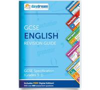 Daydream Education GCSE English, The Pocket-Sized Revision Guide, Free Digital Edition for Computers, Phones and Tablets with Over 600 Assessment Questions! - for 2026-2027 Exams