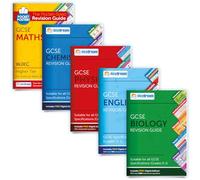 Daydream Education GCSE Maths (WJEC Higher), English, Biology, Chemistry & Physics Revision Guide Pack, Free Digital Editions for Computers, Phones and Tablets! - for 2026-2027 Exams (Pack of 5)