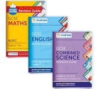 Daydream Education GCSE Maths (WJEC Higher), English & Combined Science Revision Guide Pack, FREE Digital Editions, Accessible on Computers, Phones and Tablets! - for 2026-2027 exams (Pack of 3)