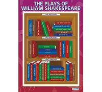 Daydream Education Plays of William Shakespeare | English Literature Posters | Gloss Paper measuring 850mm x 594mm (A1) | English Lit Classroom Posters | Education Charts