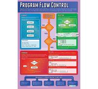 Daydream Education Program Flow Control | Computer Science Posters | Laminated Gloss Paper measuring 850mm x 594mm (A1) | STEM Posters for the Classroom | Education Charts