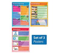 Daydream Education Socio-Cultural Influences Posters - Set of 3 | PE Posters | Gloss Paper measuring 850mm x 594mm (A1) | Physical Education Charts for the Classroom | Education Charts