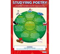 Daydream Education Studying Poetry | English Literature Posters | Laminated Gloss Paper measuring 850mm x 594mm (A1) | English Lit Classroom Posters | Education Charts
