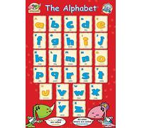 Daydream Education The Alphabet | Early Years & Primary School Posters | Gloss Paper Measuring 485mm × 648mm (C1) | Children’s Learning for The Classroom | Education Charts