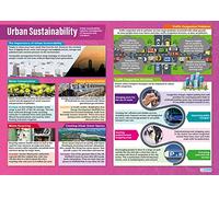 Daydream Education Urban Sustainability | Geography Posters | Gloss Paper measuring 850mm x 594mm (A1) | Geography Classroom Posters