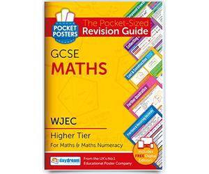 Daydream Education WJEC GCSE Maths (Higher), The Pocket-Sized Maths Revision Guide, FREE Digital Edition for Computers, Phones and Tablets! - for 2026-2027 exams