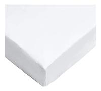 Daydream Fitted Sheet, Cotton, White, 200x90 cm