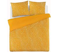 daydream Hazel Yellow Duvet Covers, Cotton, Multi-Coloured, 140 x 200/220 cm