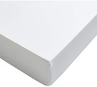 Daydream Non Iron Fitted Sheet White, Cotton, 180 x 200 cm