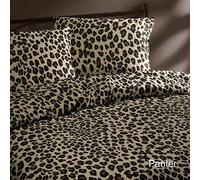 daydream Panter Duvet Cover Beige, Cotton, 200 x 200/220 cm