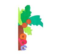 Daydream Society Chicka Chicka Boom Boom- Guest Napkins- Paper Napkins- For Birthdays, Parties, and More