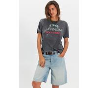 Daydreamer John Lennon Rock N' Roll Tee at Free People in Washed Black, Size: Large - female