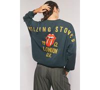 Daydreamer Rolling Stones UK Crewneck at Free People in Vintage Black, Size: XS - female