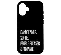 DAYDREAMER, SOFTIE, PEOPLE PLEASER & ROMANTIC Case for iPhone 16
