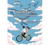 Daydreams: Relaxing Advanced Adult Coloring Book | 12 Pages of Imaginative Dreams and Illusions