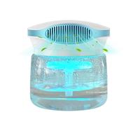 Dayear Air Filter Aroma Diffuser Ioniser with 30ml Essential Oils, Water Air Purifier &Colour Changing LED Light, Air Freshener Humidifier Aromatiser Quiet Air Cleaner for Home/Bedroom