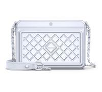 Dayear Anti-Theft Fingerprint Safe Lock Bag, MFi Certified Security Lock Boxes with Find My App (iOS Only),Women Cash Lock Crossbody Bag with Password, Metal Travel Safe Bag for Privacy Protection
