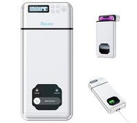 Dayear Metal Phone Lock Box, Safe Timed Lock Box for iPhone/Android, phone prison with Timer, Phone Jail Help Kids/Adults Self-Control/Silver