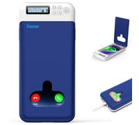 Dayear Phone Lock Box with Timer, Self-control Phone Safe, Timed Locker Box - Electronic Locker Gift for Kids, Students, Adults (Blue)