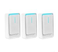 Dayear Plug-In Air Purifier with Negative for ion Technology, Silent 30dB Operation for Bedroom Office Pet Areas, Compact Air Ionizer Eliminates Odours and Freshens Air, White