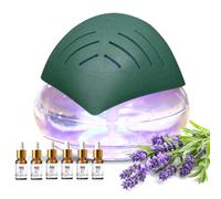 Dayear Water Air Purifier Air Filter Aroma Diffuser Ioniser with 60ml Essential Oils, Water Bowl Air Purifier & Colour Changing LED Light, Air Freshener Humidifier Aromatiser for Home & Bedroom