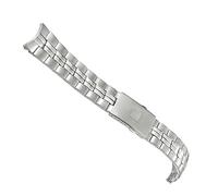 dayeer For Tissot PR100 T101.417 T101410 Watchband 20mm Stainless Steel Solid Metal Watch Strap(Silver)